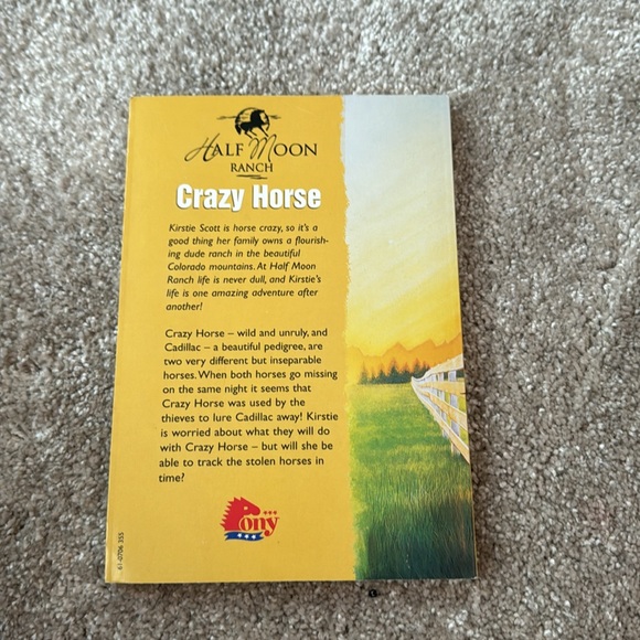 Crazy Horse; by Jenny Oldfield - Picture 2 of 2